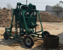 移动式构件成型机械主机