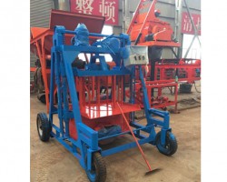 移动式构件成型机械主机