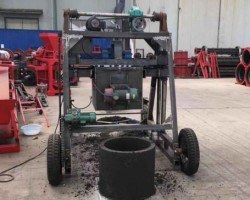 移动式构件成型机械主机