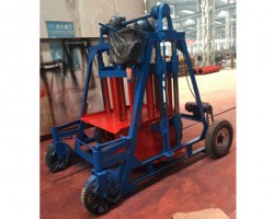 移动式构件成型机械主机