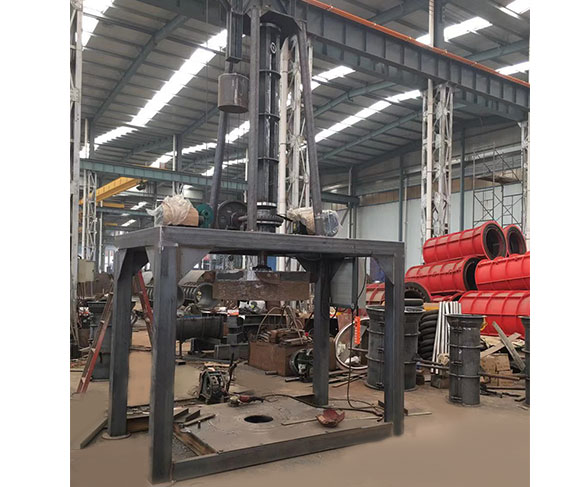 立式挤压水泥制管机