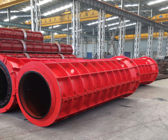 悬辊式水泥制管模具