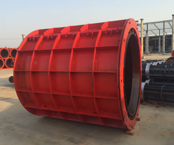 悬辊式水泥制管模具