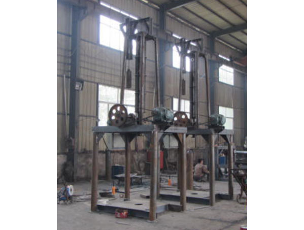 立式挤压水泥制管机